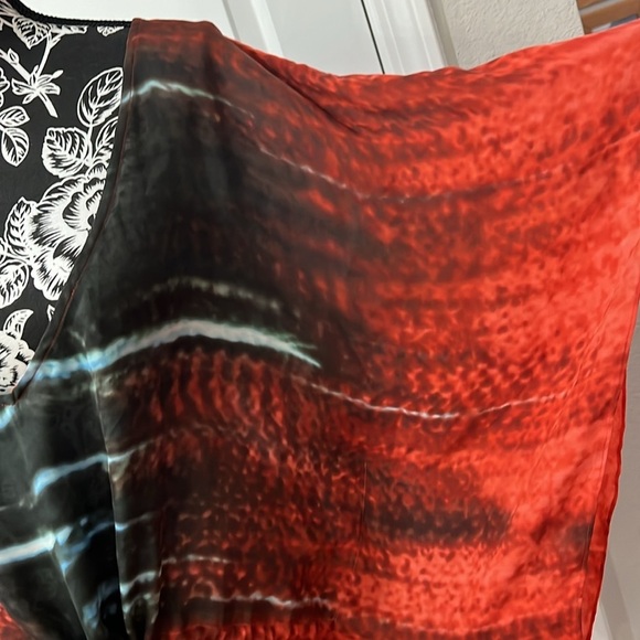 HAUTE HIPPIE tie-dye blouse - Picture 4 of 10